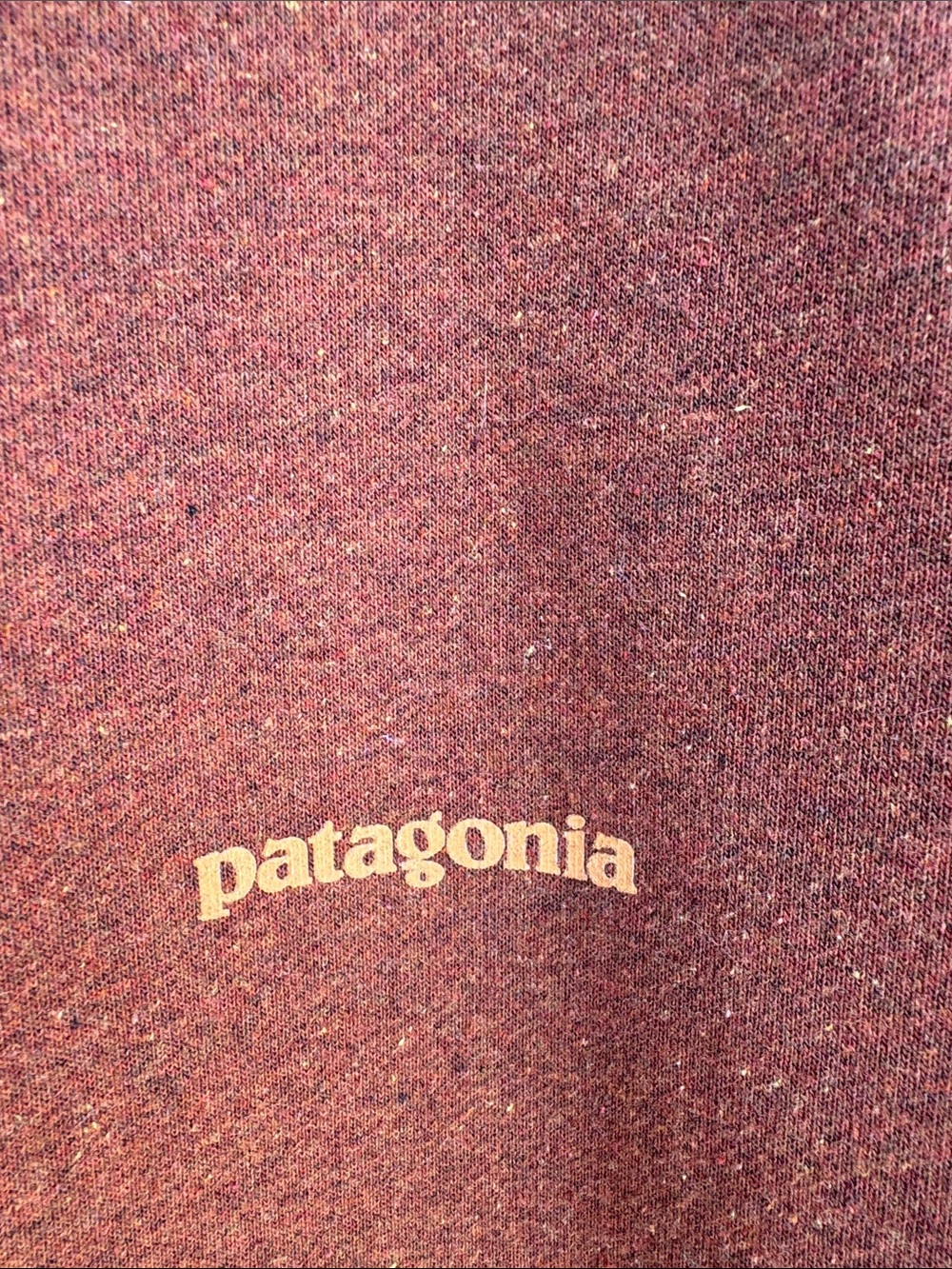 Patagonia Men’s Crewneck Sweatshirt in Rust Orange - Picture 4 of 8